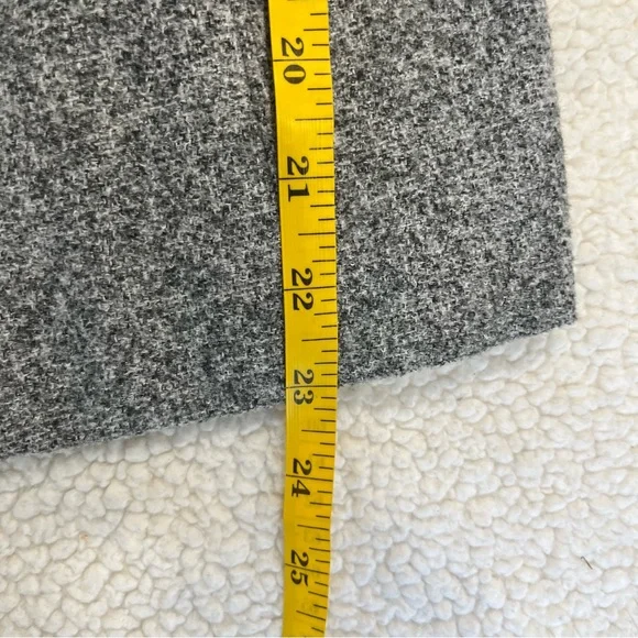 Dressbarn Womens Size M, Gray Mandarin Collar Career Button Up Jacket - Picture 12 of 14